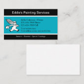 Cartes de visite de peintre (Devant / Derrière)