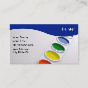 Cartes de visite de peintre