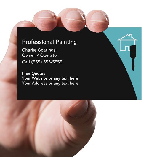 Cartes de visite de peintre