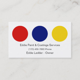 Cartes de visite de peintre