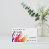 Cartes de visite de peintre (Debout devant)