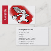 Cartes de visite de peintre (Devant / Derrière)