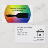 Cartes de visite de peintre de Chambre (Devant / Derrière)