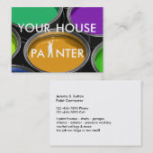 Cartes de visite de peintre de Chambre (Devant / Derrière)