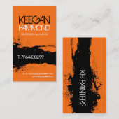 Cartes de visite de peintres (Devant / Derrière)