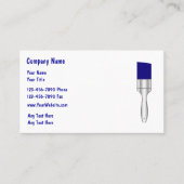 Cartes de visite de peintres simples (Devant)