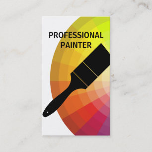 Cartes de visite de peinture