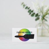 Cartes de visite de peinture (Debout devant)