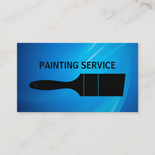 Cartes de visite de peinture