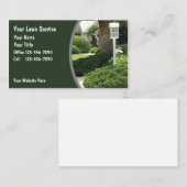 Cartes de visite de pelouse (Devant / Derrière)
