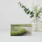 Cartes de visite de pelouse (Debout devant)