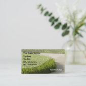 Cartes de visite de pelouse (Debout devant)