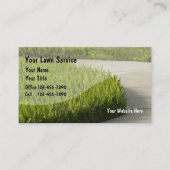 Cartes de visite de pelouse (Devant)