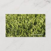 Cartes de visite de pelouse fixes (Dos)