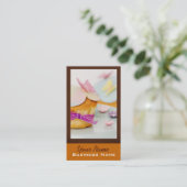 Cartes de visite de petit gâteau (Debout devant)