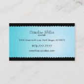 Cartes de visite de petit gâteau (Dos)