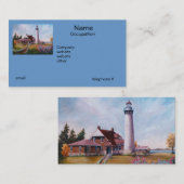 Cartes de visite de phare de Seul Choix (Devant / Derrière)