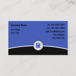Cartes de visite de pharmacie