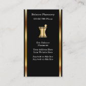Cartes de visite de pharmacie classique (Devant)