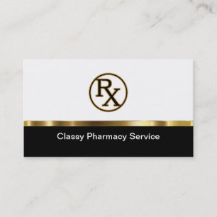 Cartes de visite de pharmacie en ligne classe