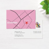 Cartes de visite de pharmacie Licorne (Bureau)