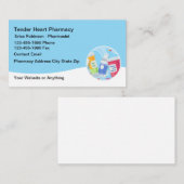 Cartes de visite de pharmacie simple moderne desig (Devant / Derrière)
