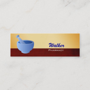 Cartes de visite de pharmacien