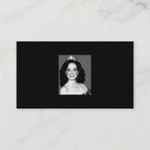 Cartes de visite de photo de Mlle Amérique (Devant)