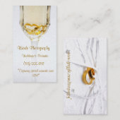 Cartes de visite de photographe (Devant / Derrière)