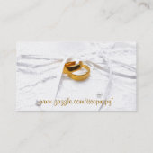 Cartes de visite de photographe (Dos)