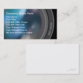 Cartes de visite de photographe (Devant / Derrière)