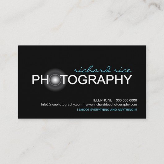 Cartes de visite de photographe (Devant)