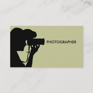 Cartes de visite de photographe