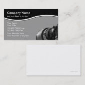 Cartes de visite de photographe (Devant / Derrière)