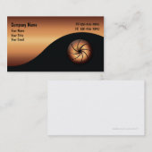 Cartes de visite de photographe (Devant / Derrière)