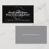 Cartes de visite de photographe (Devant / Derrière)