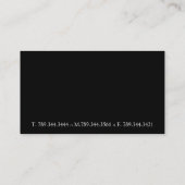 Cartes de visite de photographe (Dos)