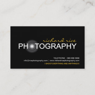 Cartes de visite de photographe