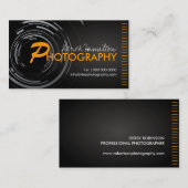 Cartes de visite de photographe (Devant / Derrière)
