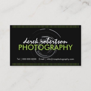 Cartes de visite de photographe