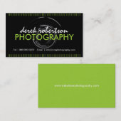 Cartes de visite de photographe (Devant / Derrière)