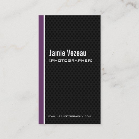 Cartes de visite de photographe (Devant)