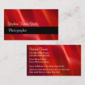 Cartes de visite de photographe (Devant / Derrière)