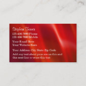 Cartes de visite de photographe (Dos)