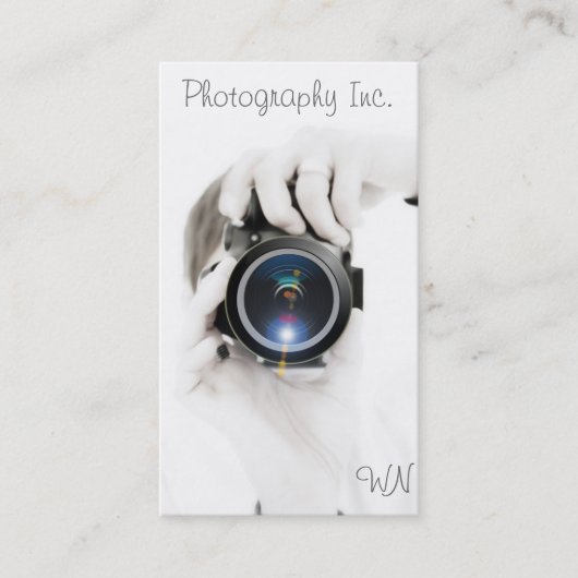 Cartes de visite de photographe (Devant)