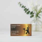 Cartes de visite de photographe (Debout devant)