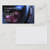 Cartes de visite de photographie (Devant / Derrière)