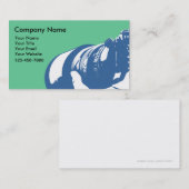 Cartes de visite de photographie (Devant / Derrière)