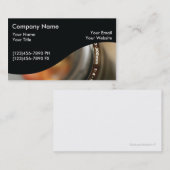 Cartes de visite de photographie (Devant / Derrière)