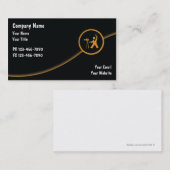 Cartes de visite de photographie (Devant / Derrière)